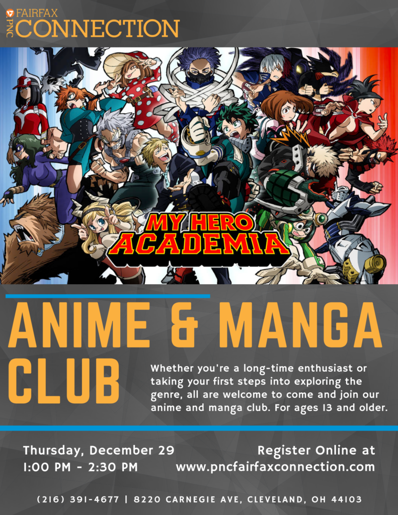 Anime & Manga Club (VIRTUAL) - PNC Fairfax Connection
